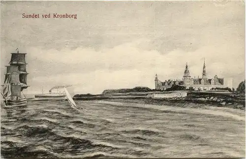 Sundet ved Kronborg -96544