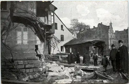 Nürnberg - Hochwasser Katastrophe 1909 -96584