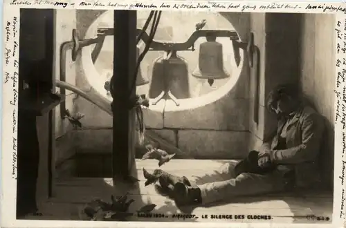 Salon de Paris 1904 - Le Silence des cloches - Girardot -96670
