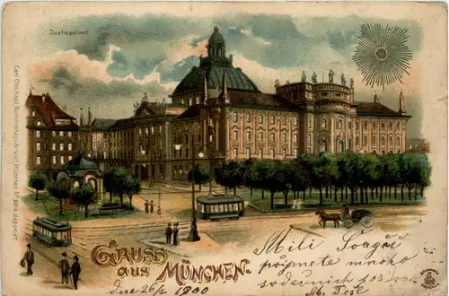 Gruss aus München - Litho -93760