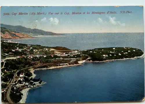 Cap Martin - Vue sur le Cap -96254