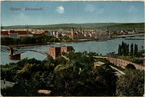 Koblenz, Rheinansicht -367992