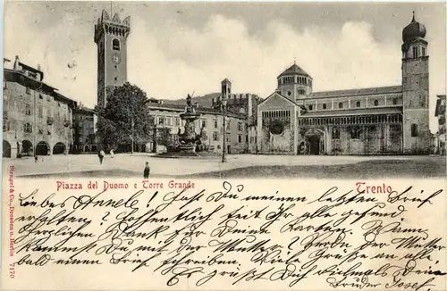 Trento - Piazza del Duomo e Torre Grande -93900