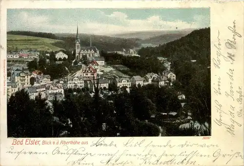 Bad Elster, Blick v.d. Alberthöhe aus -367978