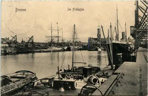 Bremen, Im Freihafen -358552