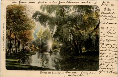 Köln, Anlage am Sachsenring -368092