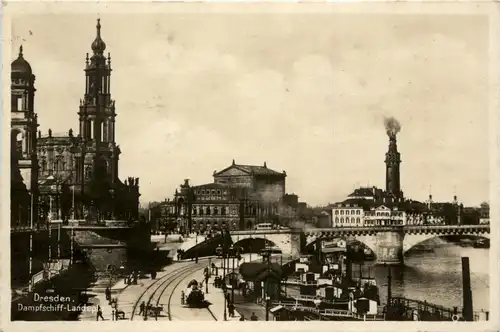 Dresden, Dampfschiff-Landeplatz -368172