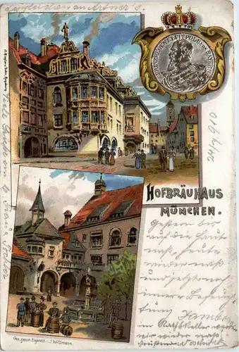 Gruss aus München - Litho -95856