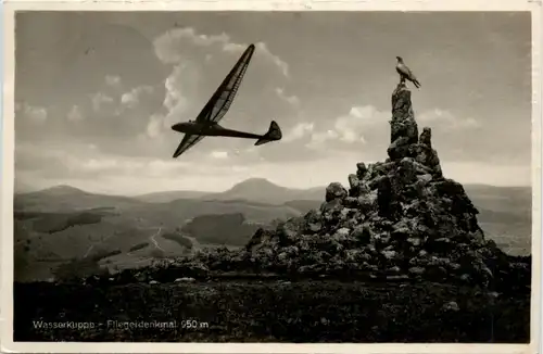 Wasserkuppe, Fliegerdenkmal -368332