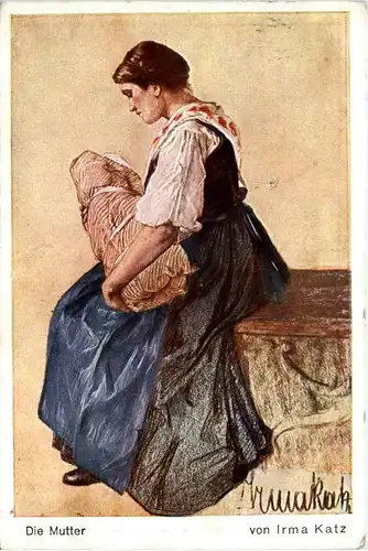 Künstlerkarte von Irma Katz -96762