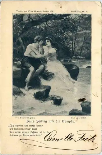 Künstlerkarte Rozynski -96802