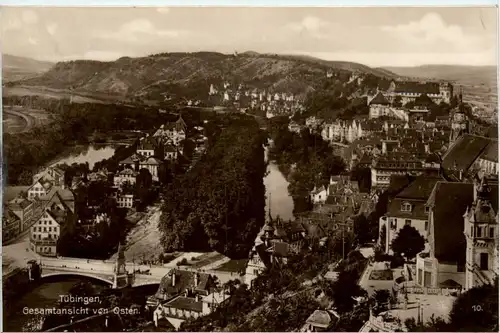 Tübingen, Gesamtansicht von Osten -368418