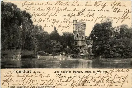 Frankfurt a.M. - Zoologischer Garten, Burg und Weiher -367862