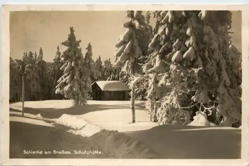 Schierke am Brocken, Schutzhütte -368488