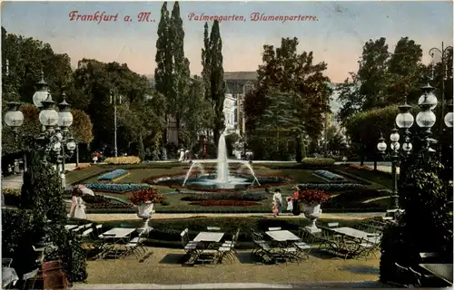 Frankfurt a.M. - Palmengarten, Blumenparterre -367850