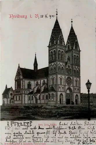 Freiburg, Herz Jesu Kirche -367886