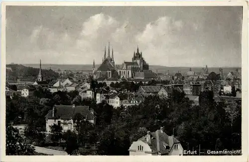 Erfurt, Gesamtansicht -367966