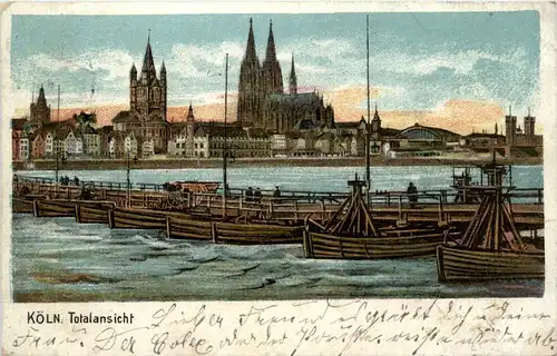 Köln, Totalansicht -368102