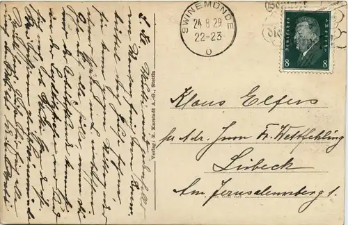 Stettin - Rathaus mit Manzelbrunnen -95010