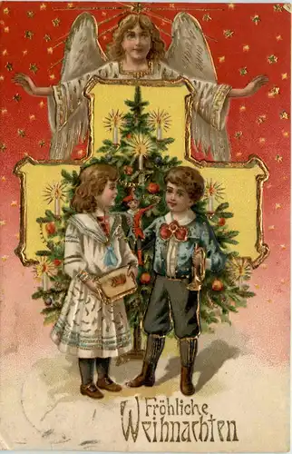 Weihnachten - Engel - Prägekarte -96776
