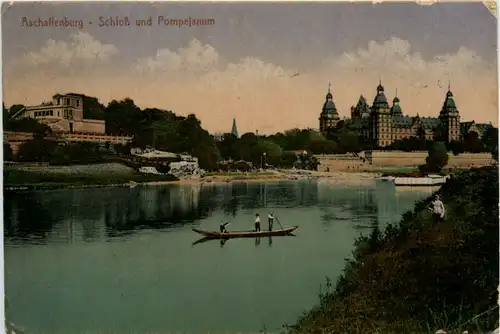 Aschaffenburg, Schloss und Pompejanum -369028