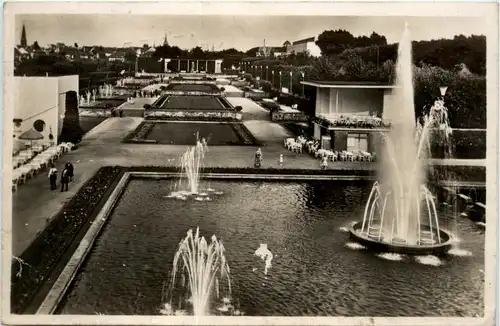 Essen, Grugapark, Farbenterrassen mit Leuchtfontäne -368642