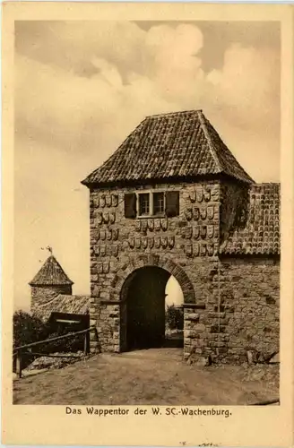 Das Wappentor der W. SC.-Wachenburg -369198