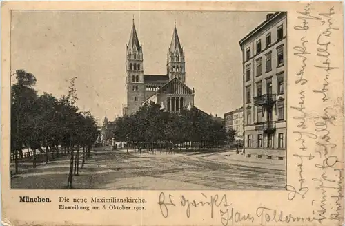 München, die neue maximiliankirche -368586