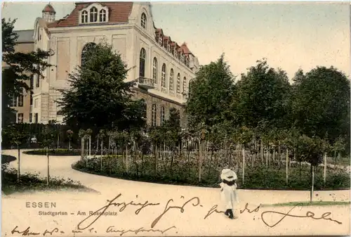 Essen, Stadtgarten, Am Rosenplatz -369408