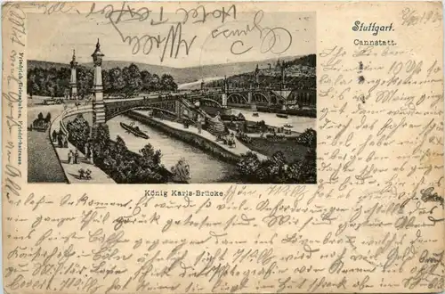 Stuttgart, Cannstatt, König karla-Brücke -368666