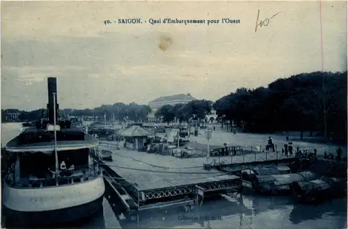 Saigon - Quai d Embarquement -80332