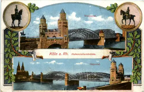 Köln, Hohenzollernbrücke -368910