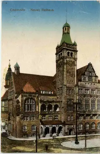 Chemnitz, Neues Rathaus -368966