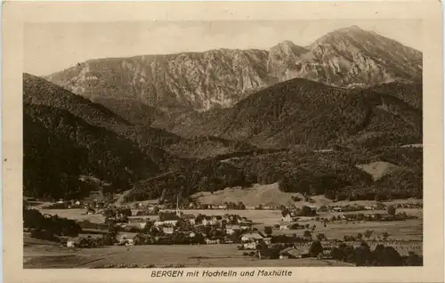 Bergen mit Hochfelln und Maxhütte -369698
