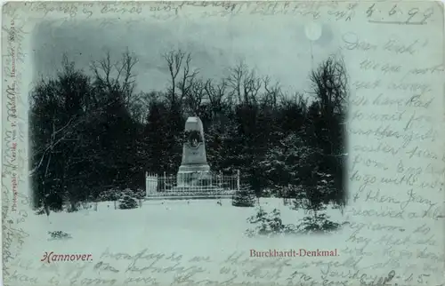 Hannover, Burckhardt-Denkmal -368986