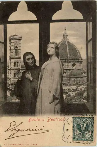 Firenze - Dante e Beatrice -96172