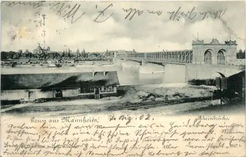 Mannheim, Rheinbrücke -369166