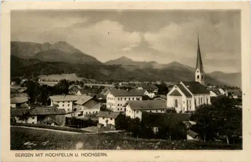 Bergen mit Hochfelln u. Hochgern -370308