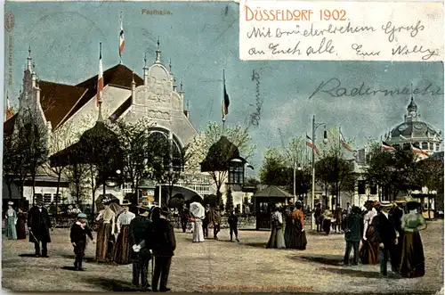 Düsseldorf, 1902, Festhalle -369526