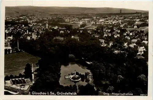 Glauchau i.Sa., Gründelteich -370488