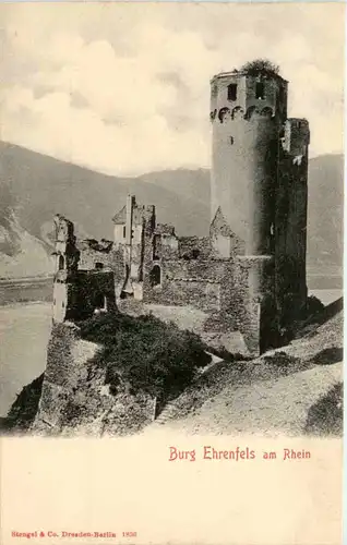 Burg Ehrenfels am Rhein -369882