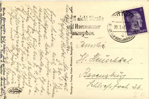 Stuttgart, mit Hasenbergturm -367800