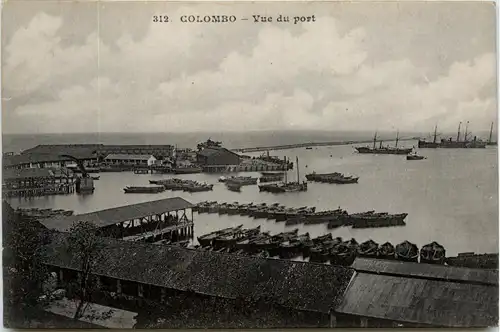 Colombo - Vue du port - Ceylon -81332