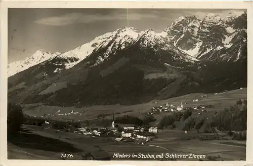 Mieders im Stubai, mit Schlicker Zinnen -369746