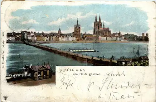 Köln, von Deutz gesehen -367860