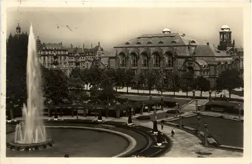 Mannheim, Friedrichsplatz mit Rosengarten -369164