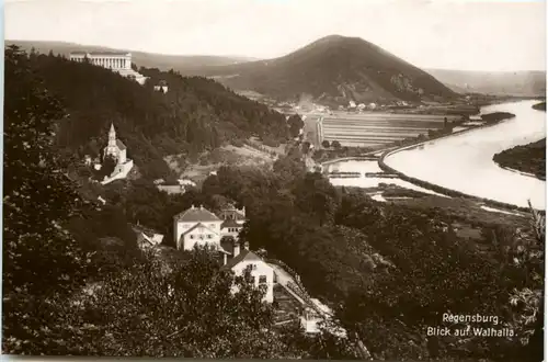 Regensburg, Blick auf Walhalla -370042