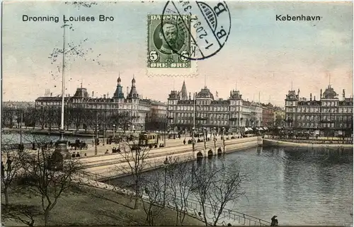 Kobenhavn - Dronning Louises Bro -81612