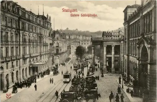 Stuttgart, Untere Schlossstrasse -370832