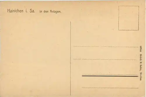 Hainichen i.Sa., In den Anlagen -370638